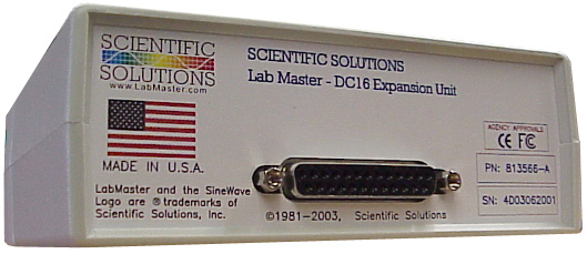 LabMaster DC16 (back view) LabMaster DC16 (back view)