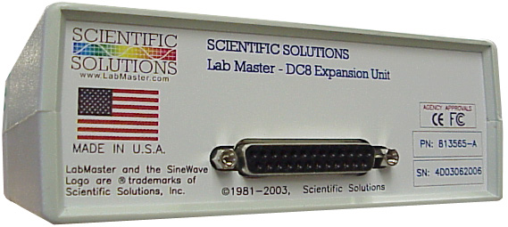 LabMaster DC8 (back view) LabMaster DC8 (back view)